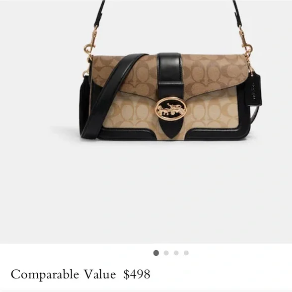 Coach Georgie Handbag and matching wallet!! - Picture 9 of 15